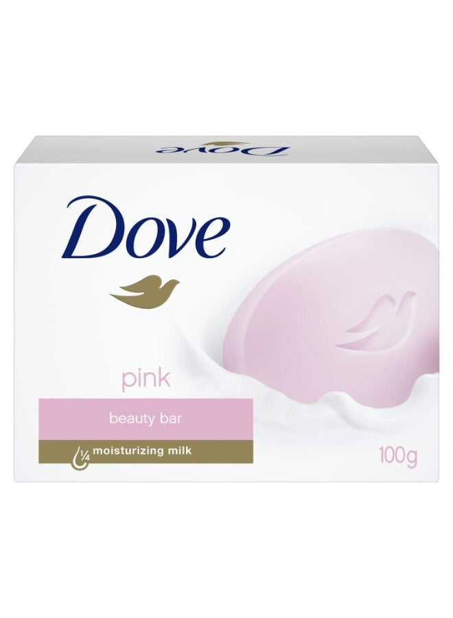 دوف ألواح كريم دوف الوردي للتجميل، 100 غرام (3.5 أونصة) - Image 1